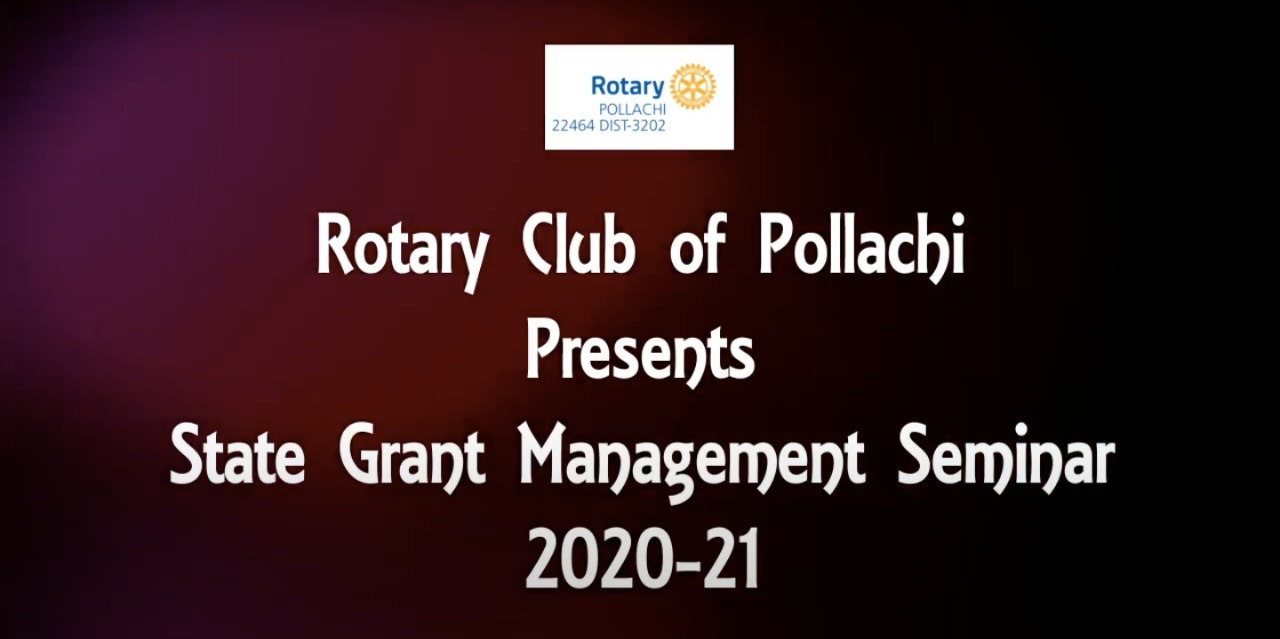 State Grants Seminar 2020 - 2021