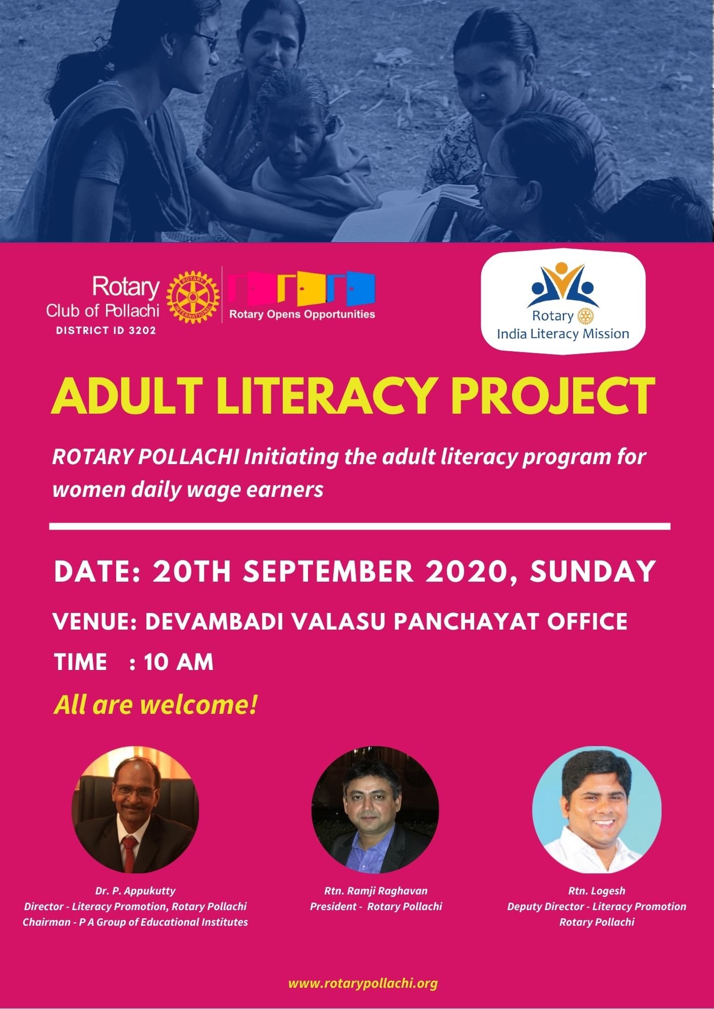 Adult literacy project