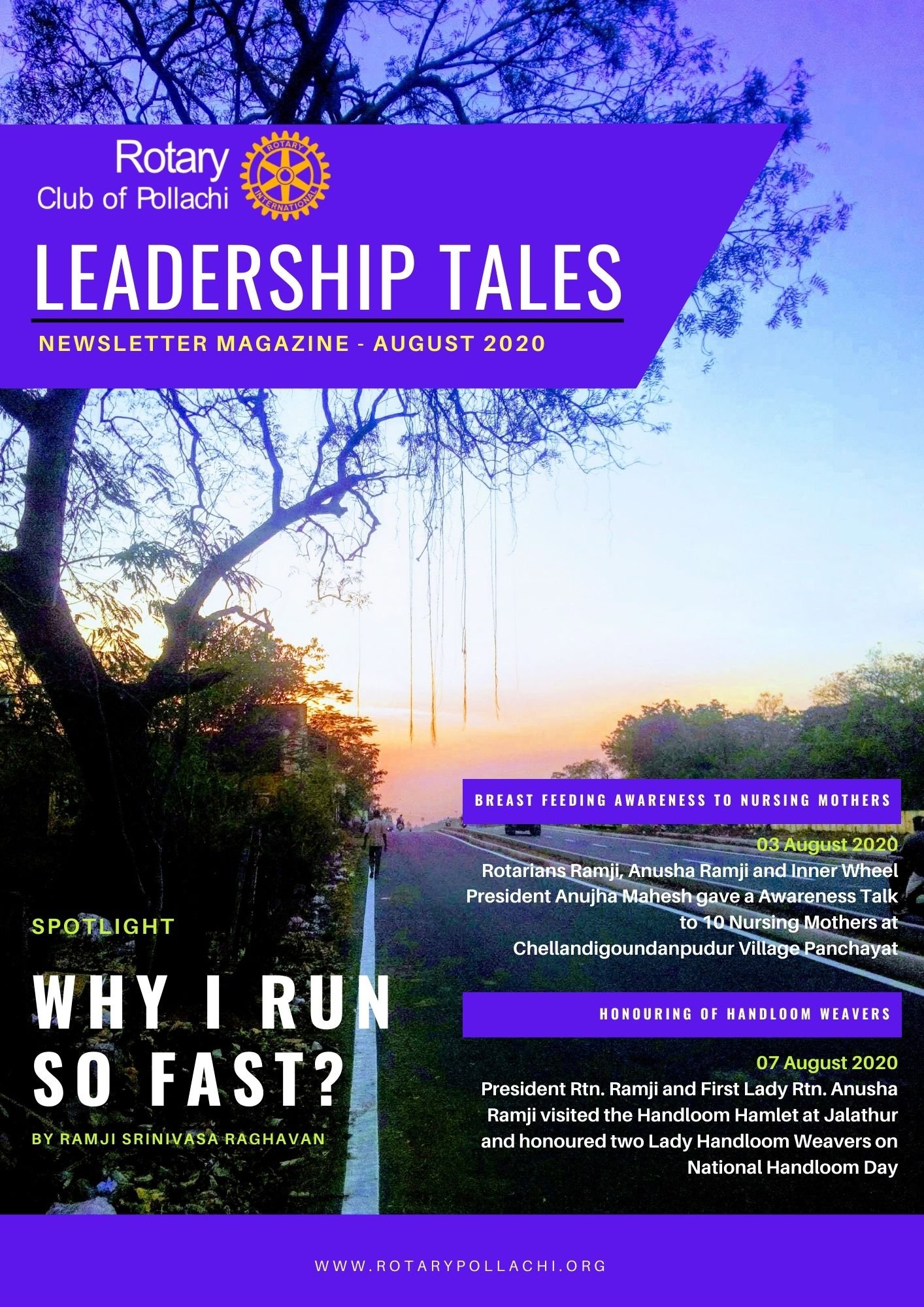 LEADERSHIP TALES - AUGUST 2020